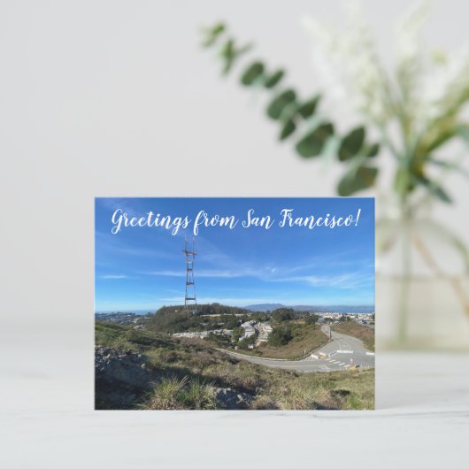 サンフランシスコからのご挨拶ポストカード ポストカード (スタンド正面)
