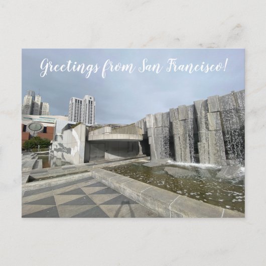 サンフランシスコからのご挨拶 ポストカード (正面)