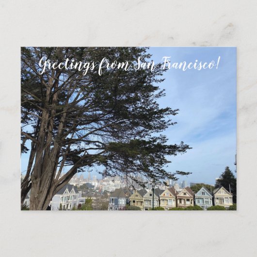 サンフランシスコからのご挨拶 ポストカード (正面)