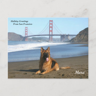 サンフランシスコからの休日の挨拶 シーズンポストカード