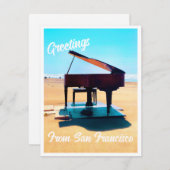 サンフランシスコからの挨拶 サンキューカード (正面/裏面)