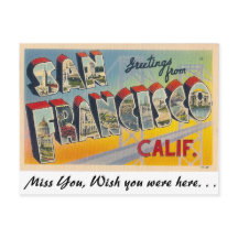 サンフランシスコからの挨拶