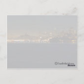 サンフランシスコからの挨拶 – Night Shoreline ポストカード (裏面)