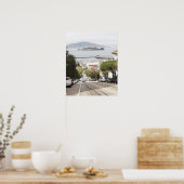 サンフランシスコから見たアルカトラズ刑務所 ポスター (キッチン)