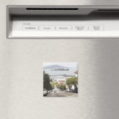 サンフランシスコから見たアルカトラズ刑務所 マグネット (インサイチュ (食洗機))