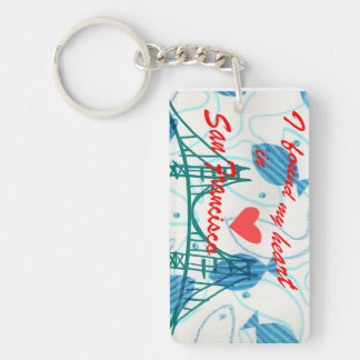 サンフランシスコでハートを見つけた キーホルダー