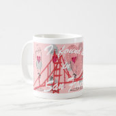 サンフランシスコでハートを見つけた コーヒーマグカップ (正面左)