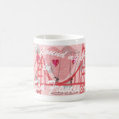 サンフランシスコでハートを見つけた コーヒーマグカップ (中央)