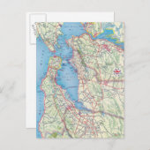 サンフランシスコとその周辺 ポストカード (正面/裏面)