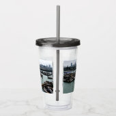 サンフランシスコとピア39シーライオンズシティスカイライン アクリルタンブラー (右)
