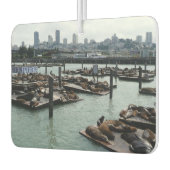 サンフランシスコとピア39シーライオンズシティスカイライン カーエアーフレッシュナー (左)