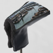 サンフランシスコとピア39シーライオンズシティスカイライン ゴルフヘッドカバー (3/4 正面)