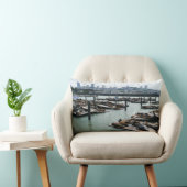 サンフランシスコとピア39シーライオンズシティスカイライン ランバークッション (椅子)