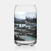 サンフランシスコとピア39 ガラス缶 (右)