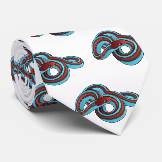 サンフランシスコのガーターのスネークアニメイラストレーション ネクタイ (ロール)