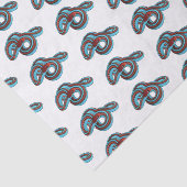 サンフランシスコのガーターのスネークアニメイラストレーション 薄葉紙 (詳細)