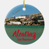 サンフランシスコのクリスマスオーナメント セラミックオーナメント (裏面)