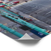 サンフランシスコのグラント通りのチャイナタウン ポスター (角)