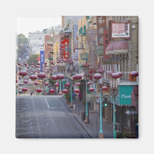 サンフランシスコのグラント通りのチャイナタウン マグネット (正面)