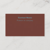 サンフランシスコのケーブルカーの濃い赤の背景 名刺 (裏面)