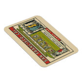 サンフランシスコのケーブルカーヴィンテージトラベル マグネット (右側)