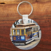 サンフランシスコのケーブルカー キーホルダー (正面)