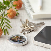 サンフランシスコのケーブルカー キーホルダー (側面)