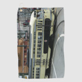 サンフランシスコのケーブルカー ゴルフタオル (正面)