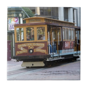 サンフランシスコのケーブルカー タイル