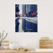 サンフランシスコのケーブルカー ポスター (キッチン)