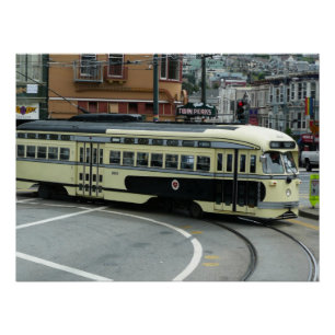 サンフランシスコのケーブルカー ポスター