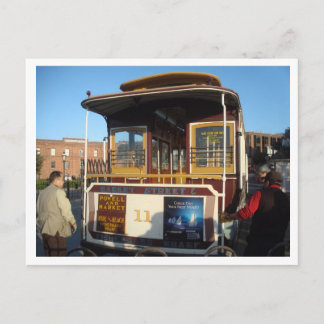 サンフランシスコのケーブルカー ポストカード