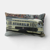 サンフランシスコのケーブルカー ランバークッション (裏面)