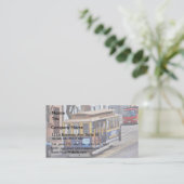 サンフランシスコのケーブルカー 名刺 (スタンド正面)