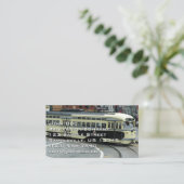 サンフランシスコのケーブルカー 名刺 (スタンド正面)