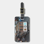 サンフランシスコのケーブル・カー ラゲッジタグ (正面縦)