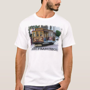 サンフランシスコのケーブル・カー Tシャツ