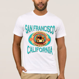 サンフランシスコのケーブル・カー Tシャツ