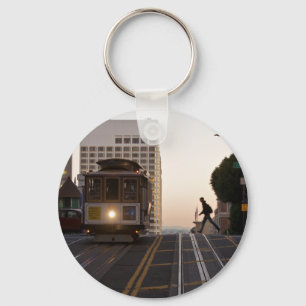 サンフランシスコのケーブル・カーKeychain キーホルダー