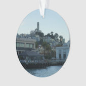 サンフランシスコのコイットタワー#3オーナメント オーナメント (正面)