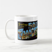 サンフランシスコのコーヒーマグ コーヒーマグカップ (左)