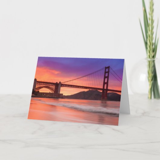 サンフランシスコのゴールデンゲートブリッジの捕獲 カード (正面)