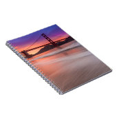 サンフランシスコのゴールデンゲートブリッジの捕獲 ノートブック (右側)