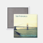 サンフランシスコのゴールデンゲートブリッジ マグネット (正面/裏面)