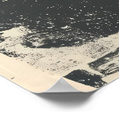 サンフランシスコのシルエット – ゴールデンゲート反射 ポスター (角)