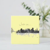 サンフランシスコのスカイライン-招待状 招待状 (スタンド正面)