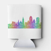 サンフランシスコのスカイライン 缶クーラー (裏面)