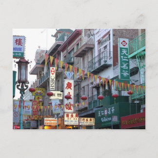 サンフランシスコのチャイナタウン ポストカード
