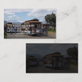 サンフランシスコのトロリー車 名刺 (正面/裏面)