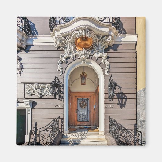 サンフランシスコのドアマグネット マグネット (正面)